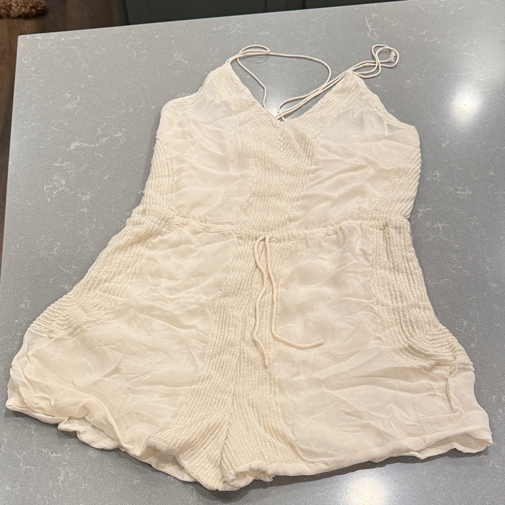 IRO Elegant Cream Romper